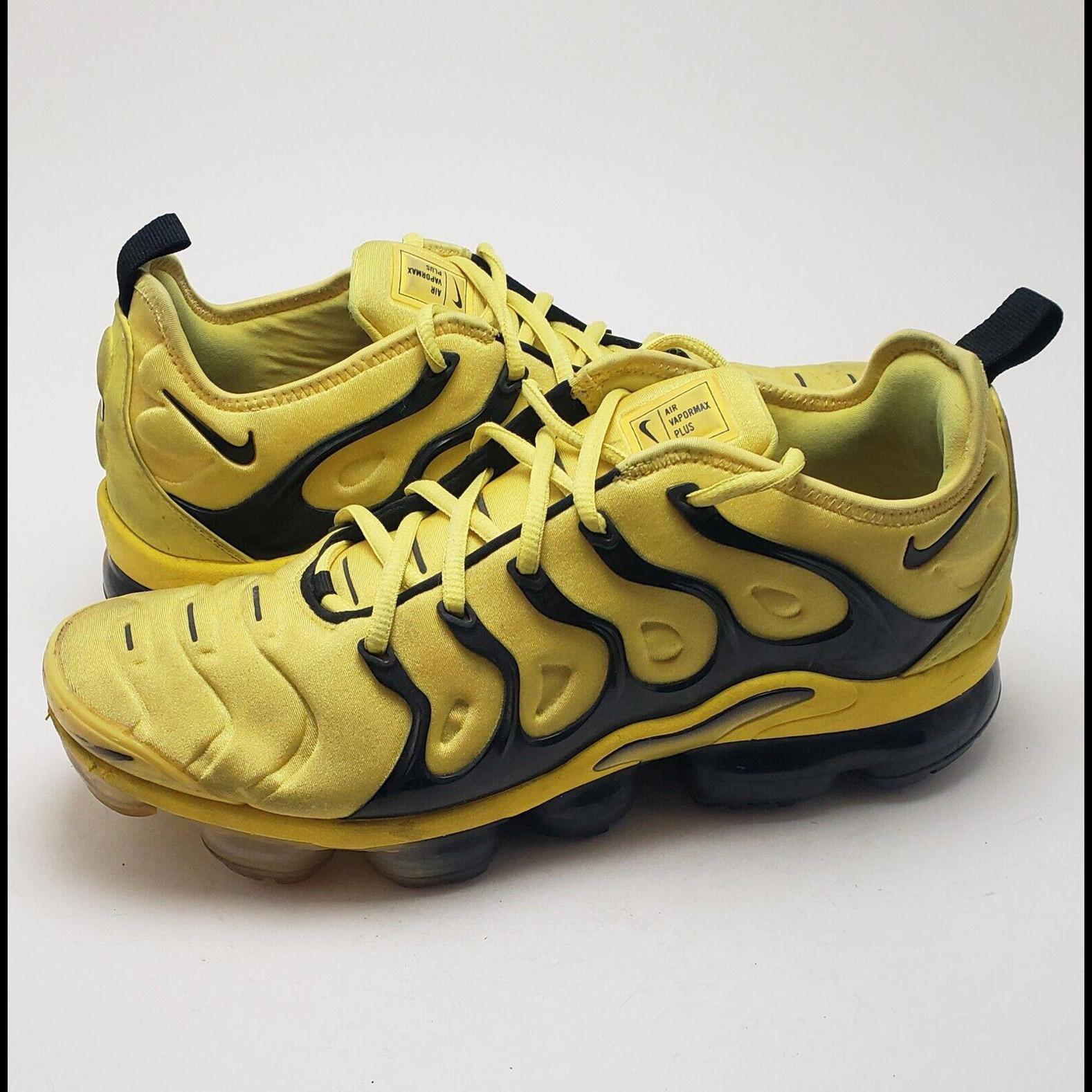 Mens Nike Air Vapormax Plus Bumblebee Black Yellow Shoes Bv6079-700 Size 11